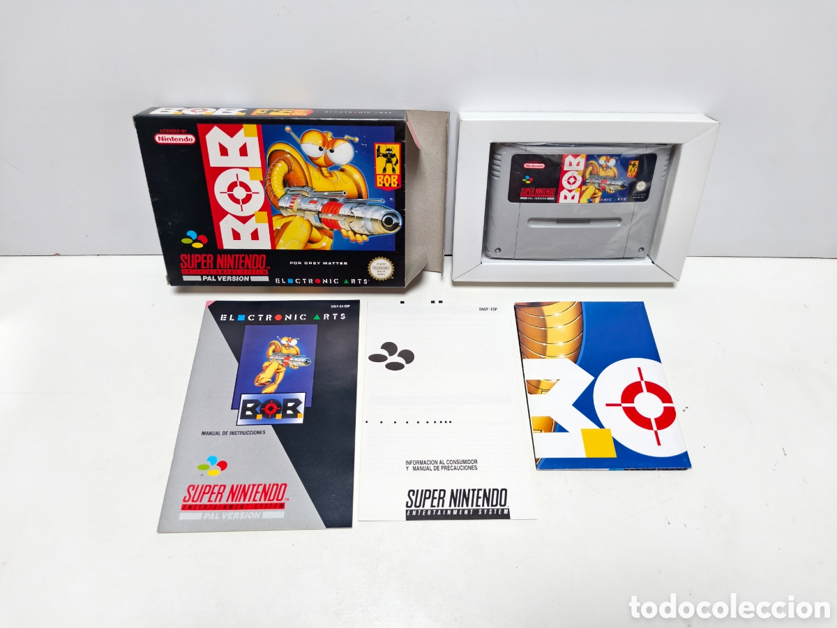 Videojuegos y consolas: Bob super nintendo SNES