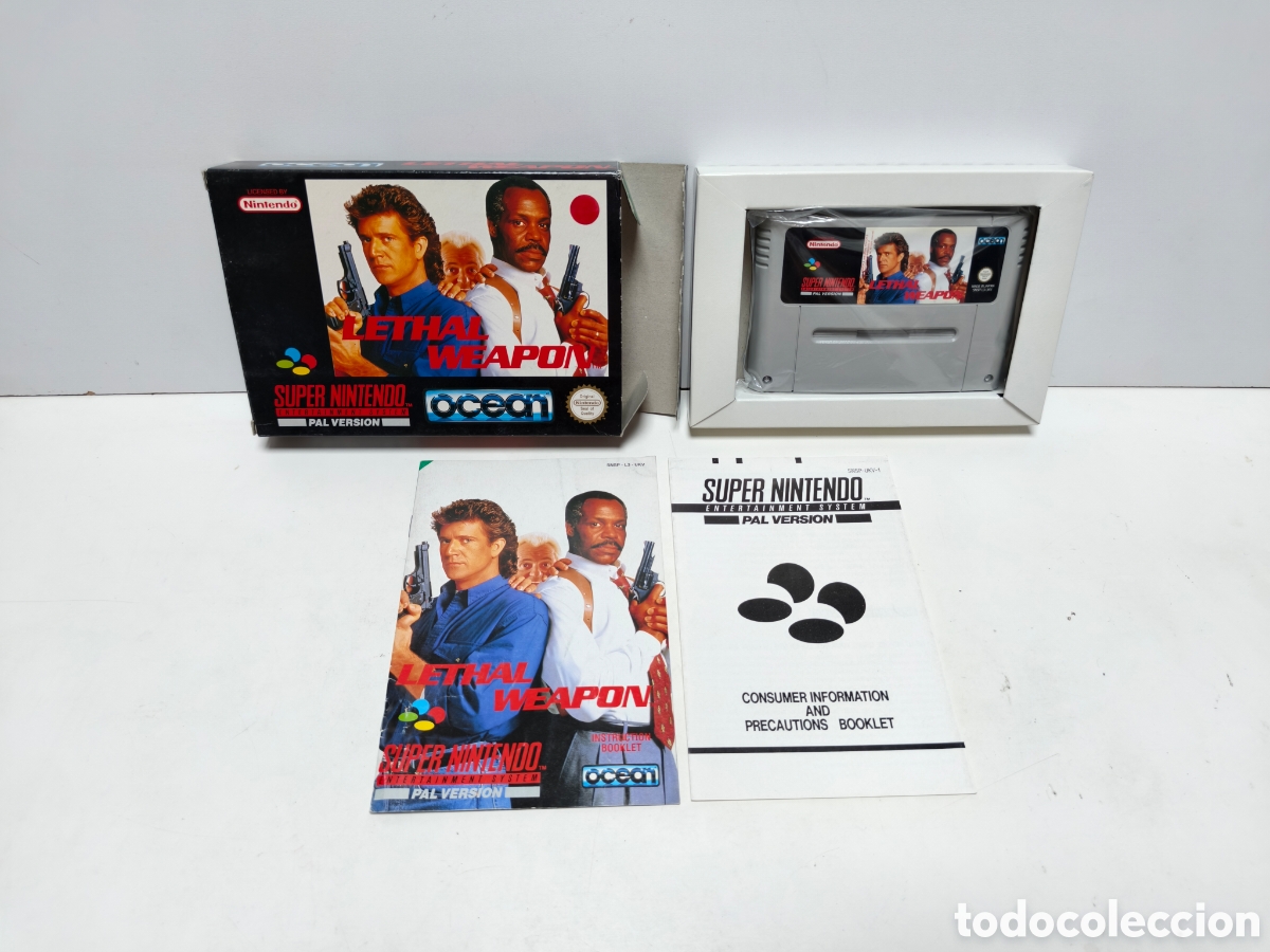Videojuegos y consolas: Lethal Wapon super nintendo SNES