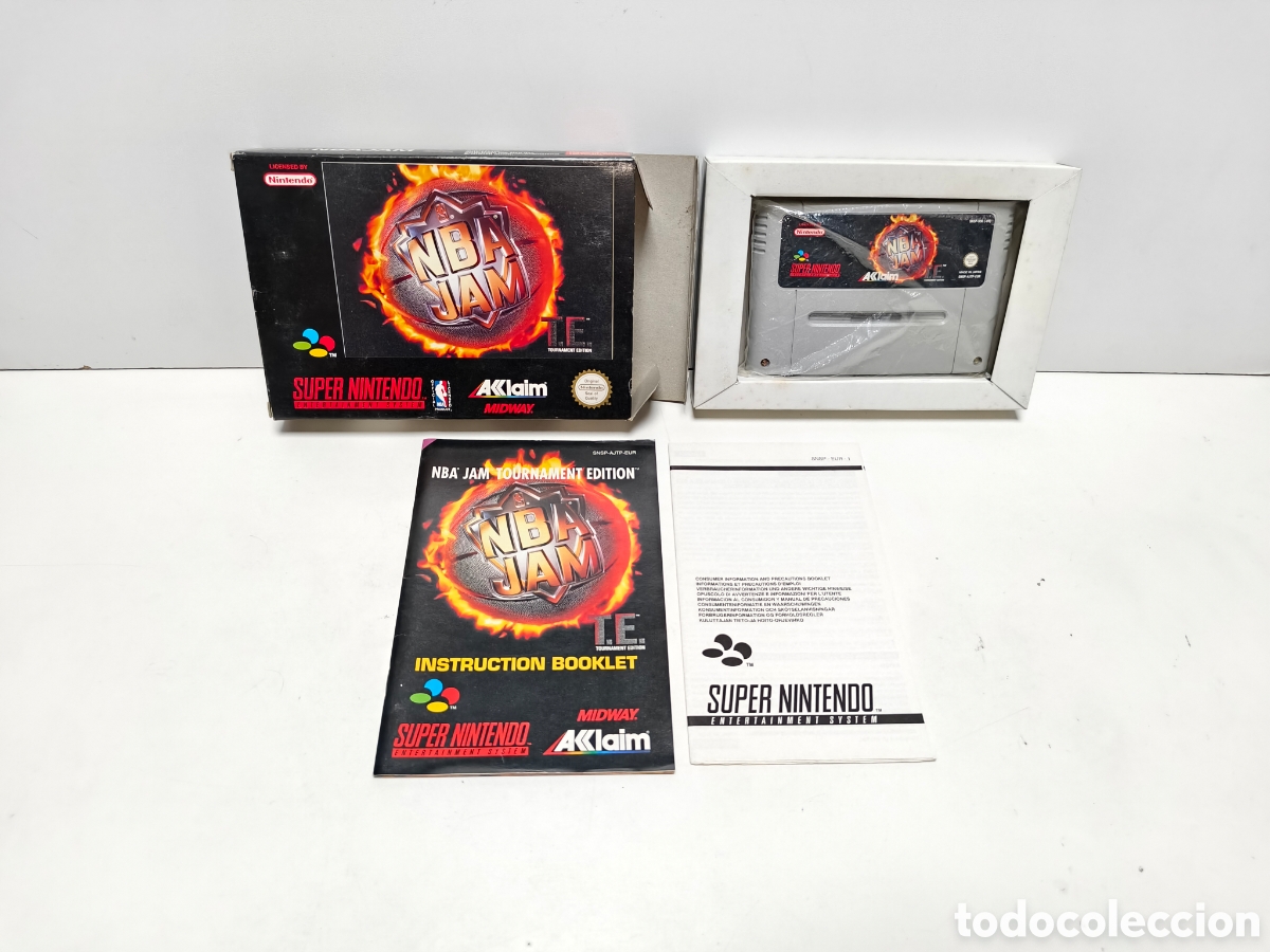 Videojuegos y consolas: NBA Jam Tournament super nintendo SNES