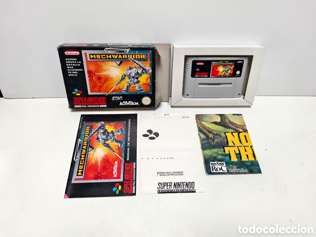 Videojuegos y consolas: Mechwarrior super nintendo SNES