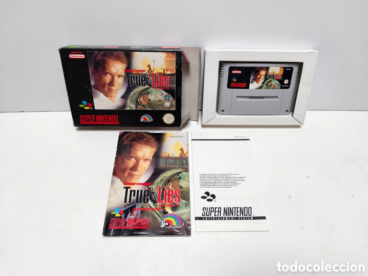Videojuegos y consolas: True Lies super nintendo SNES