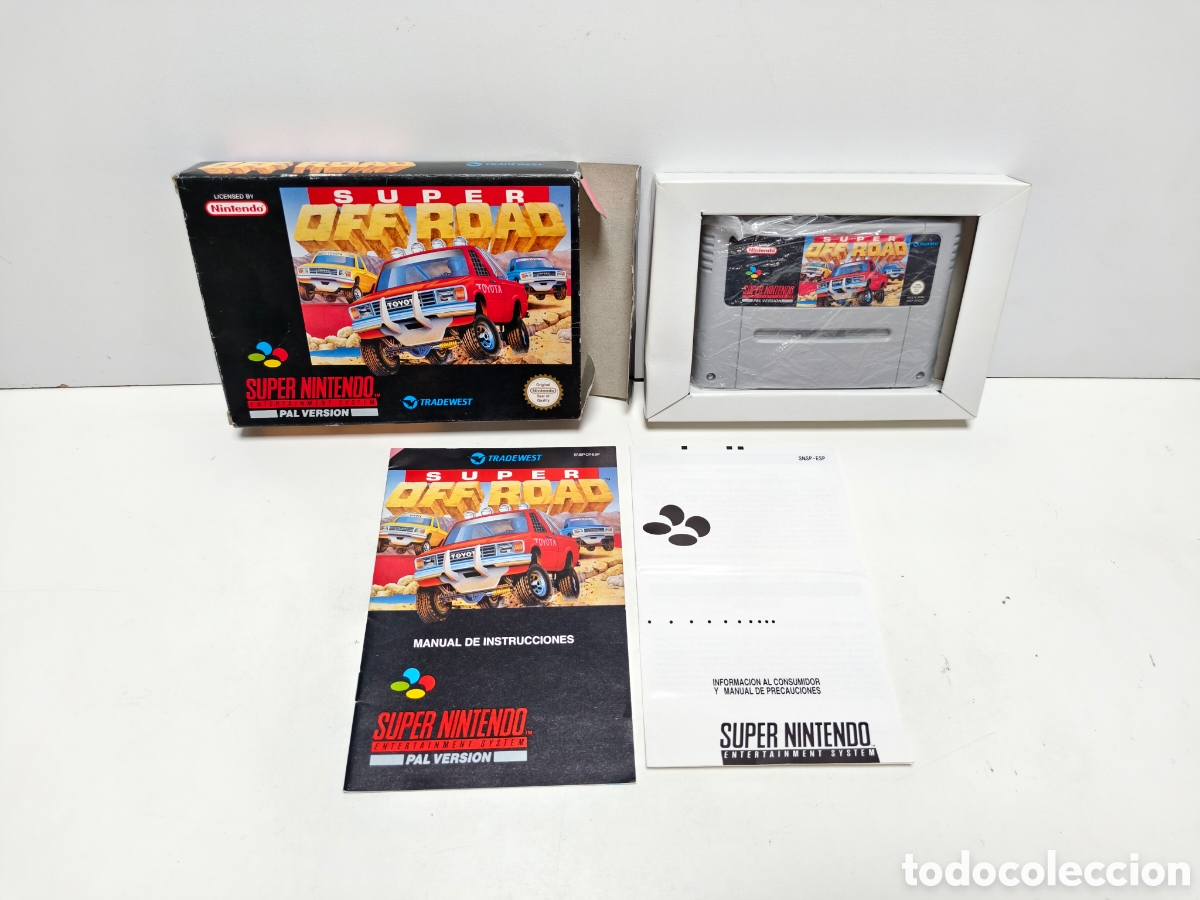 Videojuegos y consolas: Super Off Road super nintendo SNES