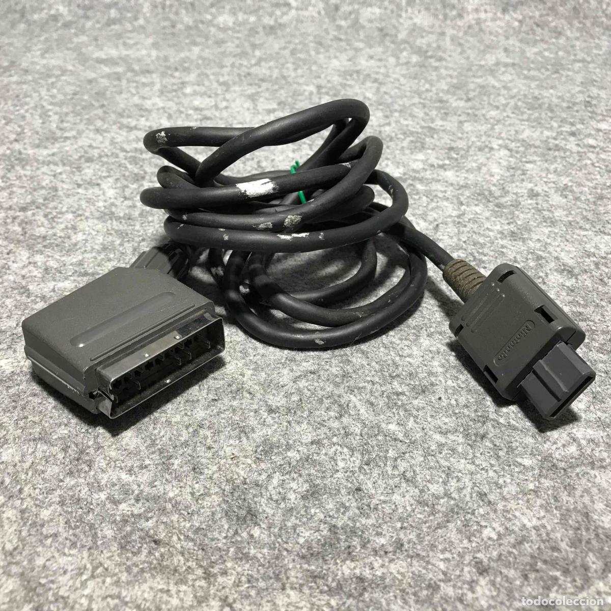 Videojuegos y consolas: SUPER NINTENDO RGB CABLE OFICIAL SNES