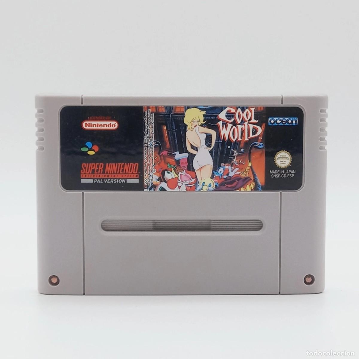 Videojuegos y consolas: juego videojuego SUPER NINTENDO SNES PAL Espa&ntilde;a COOL WORLD Original Mint funciona ok