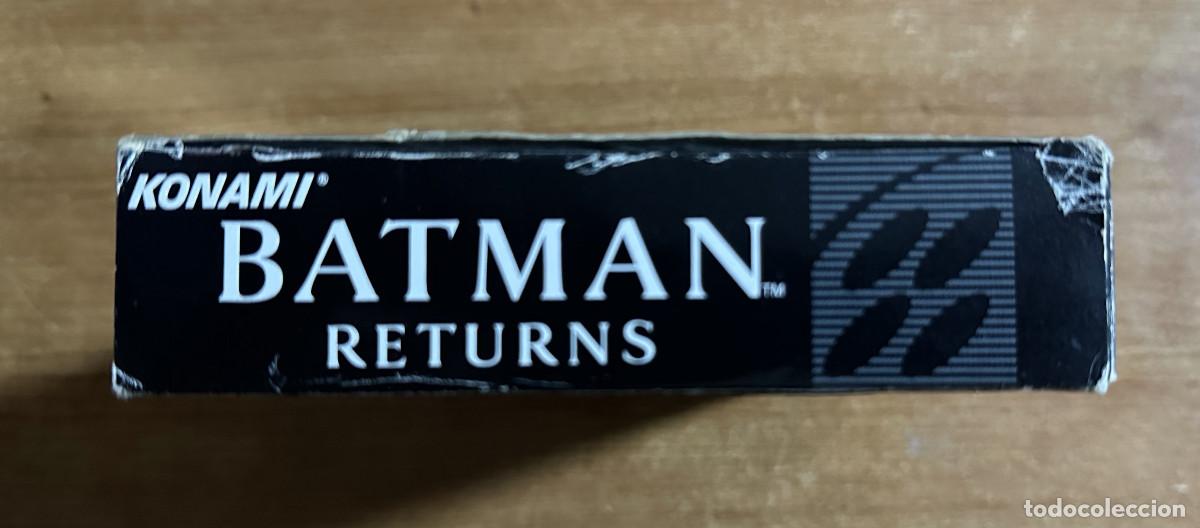 Videojuegos y consolas: BATMAN RETURNS SNES USA - Foto 5