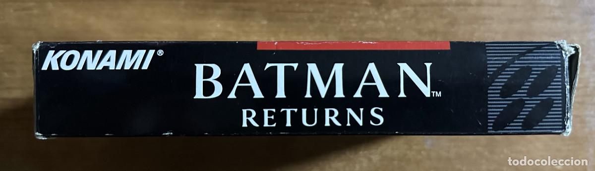 Videojuegos y consolas: BATMAN RETURNS SNES USA - Foto 6