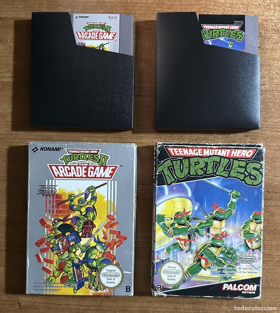 Videojuegos y consolas: TURTLES NINTENDO NES PAL ESP