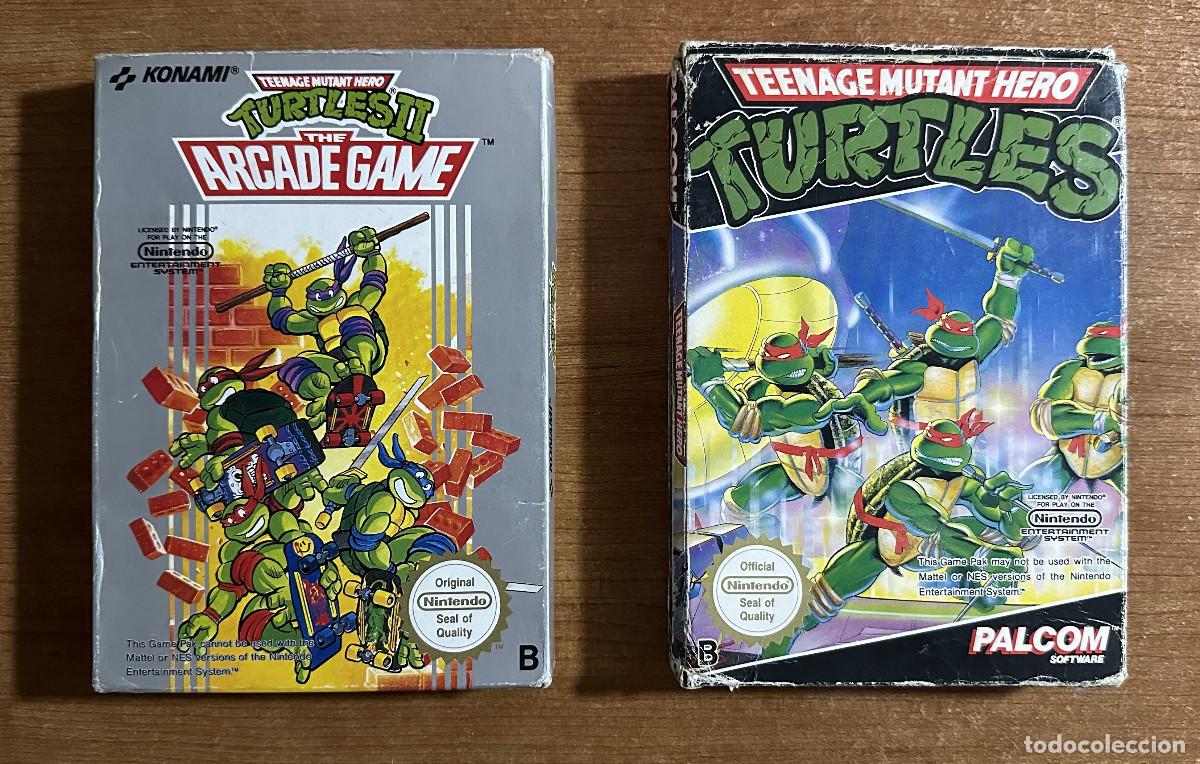 Videojuegos y consolas: TURTLES NINTENDO NES PAL ESP - Foto 2