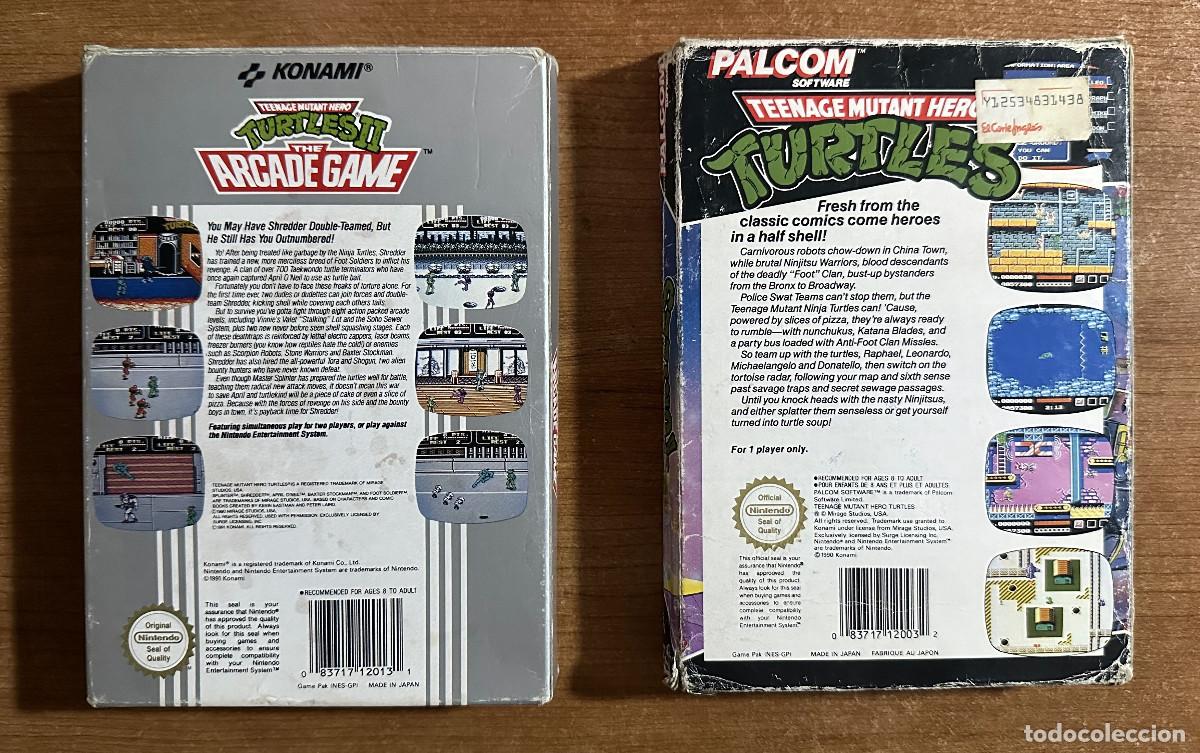 Videojuegos y consolas: TURTLES NINTENDO NES PAL ESP - Foto 3