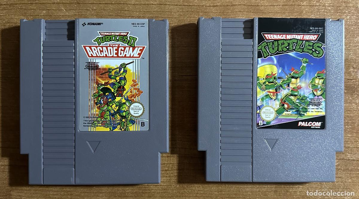 Videojuegos y consolas: TURTLES NINTENDO NES PAL ESP - Foto 5