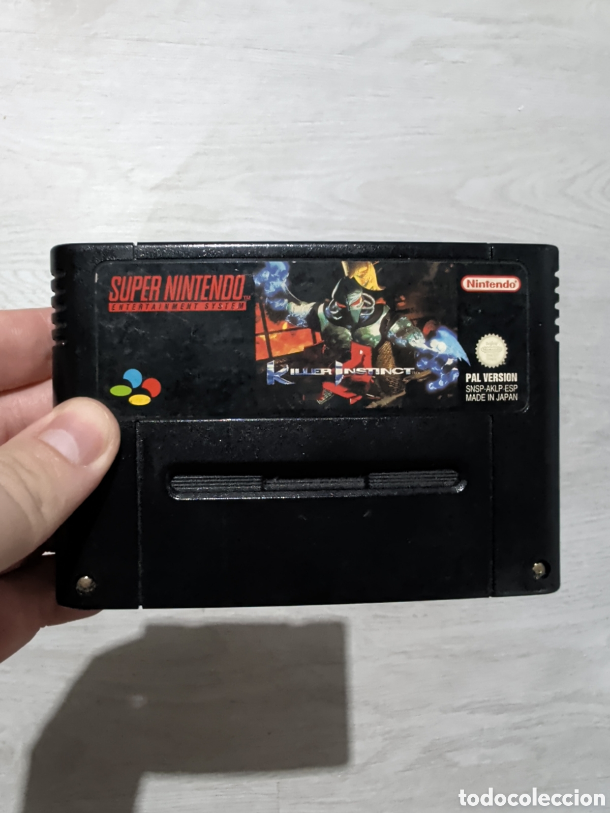 Videojuegos y consolas: Antiguo juego Super Nintendo killer istint original