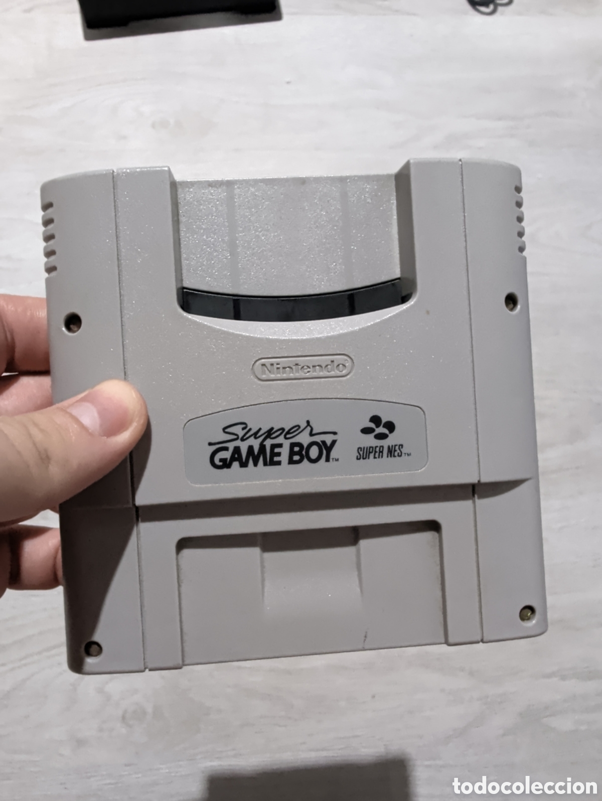 Videojuegos y consolas: Antiguo juego Super Nintendo Super Game boy original