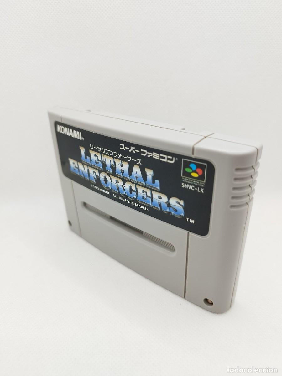 Videojuegos y consolas: Lethal Enforcers Super Famicom NTSC-J