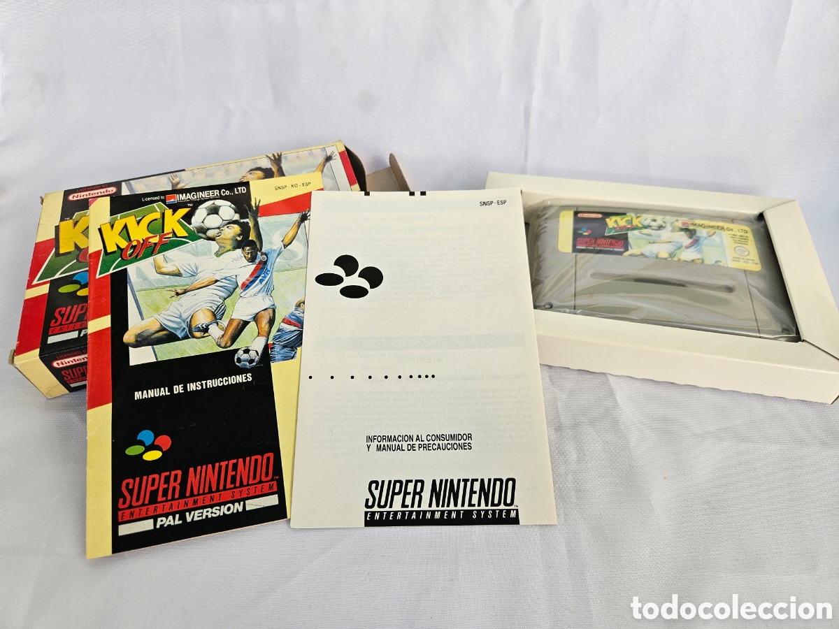 Videojuegos y consolas: JUEGO SUPER NINTENDO. KICK OFF - Foto 3