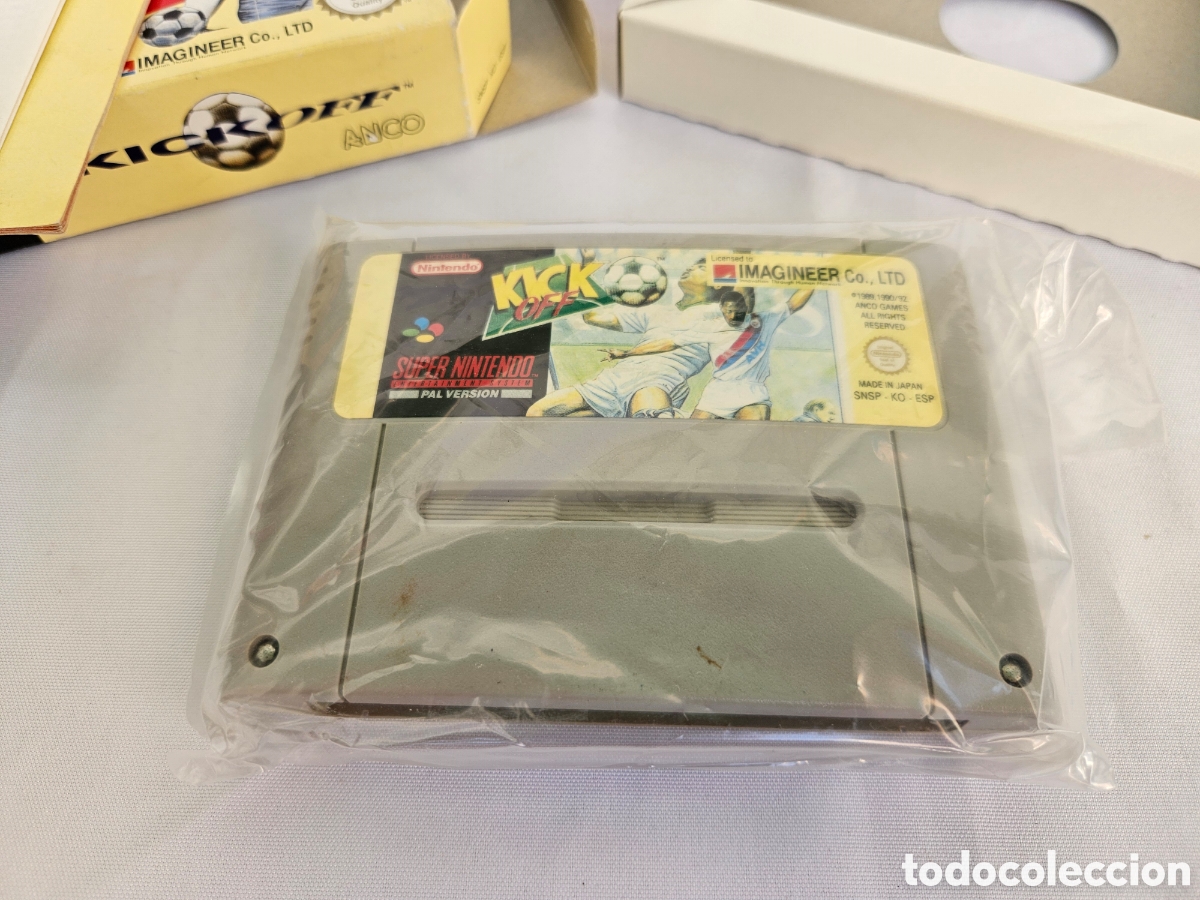 Videojuegos y consolas: JUEGO SUPER NINTENDO. KICK OFF - Foto 4