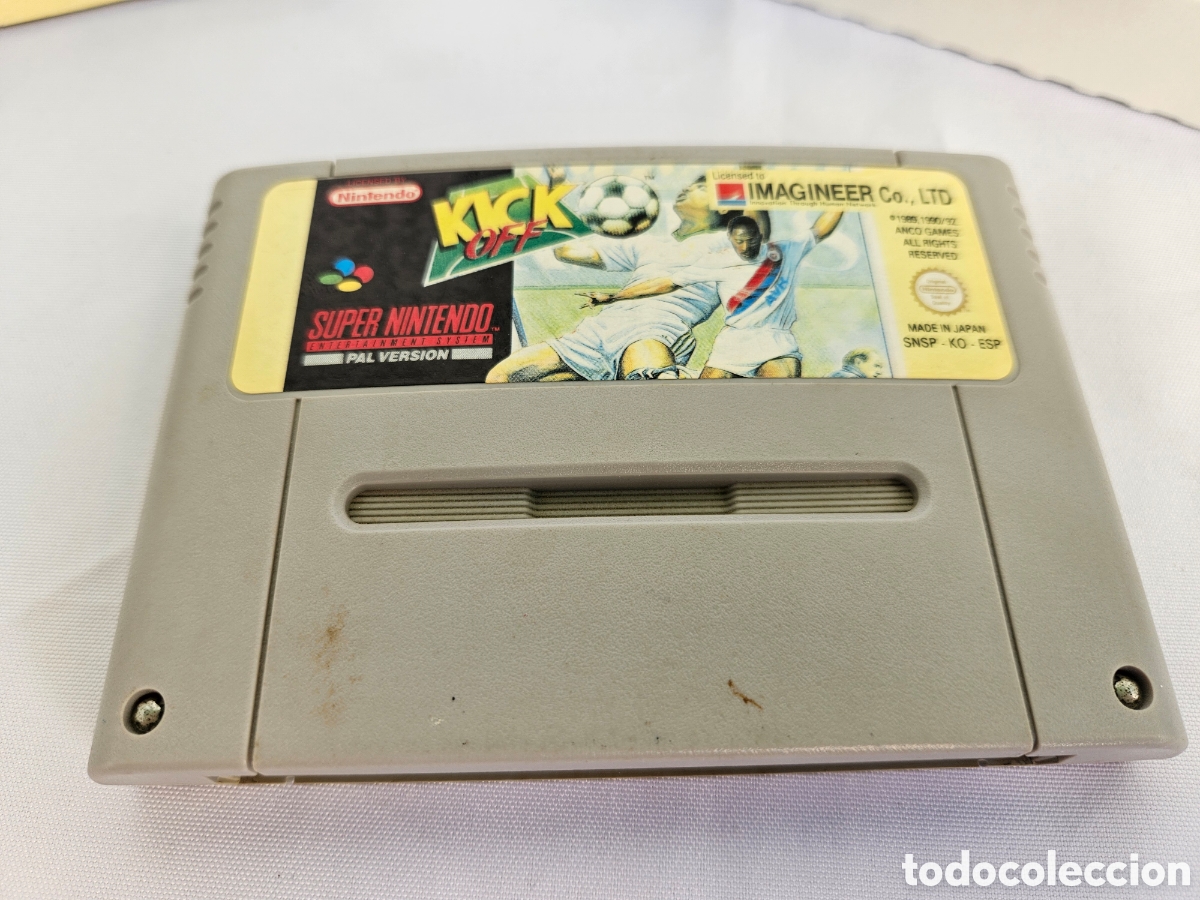 Videojuegos y consolas: JUEGO SUPER NINTENDO. KICK OFF - Foto 6