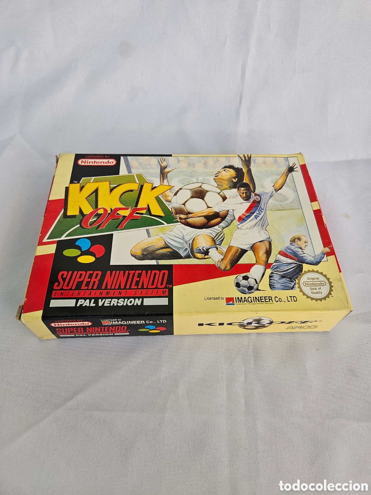 Videospiele und Konsolen: JUEGO SUPER NINTENDO. KICK OFF