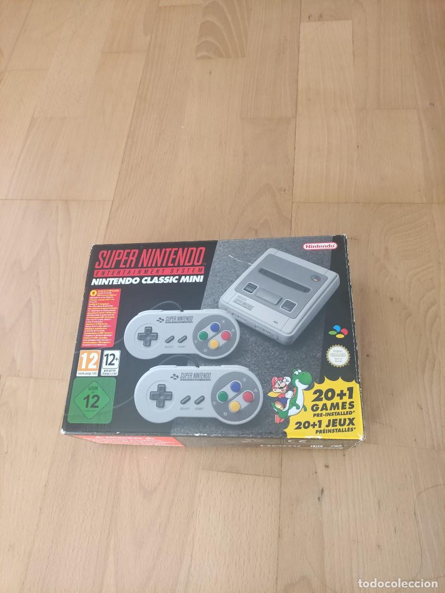Videojuegos y consolas: Super Nintendo classic mini