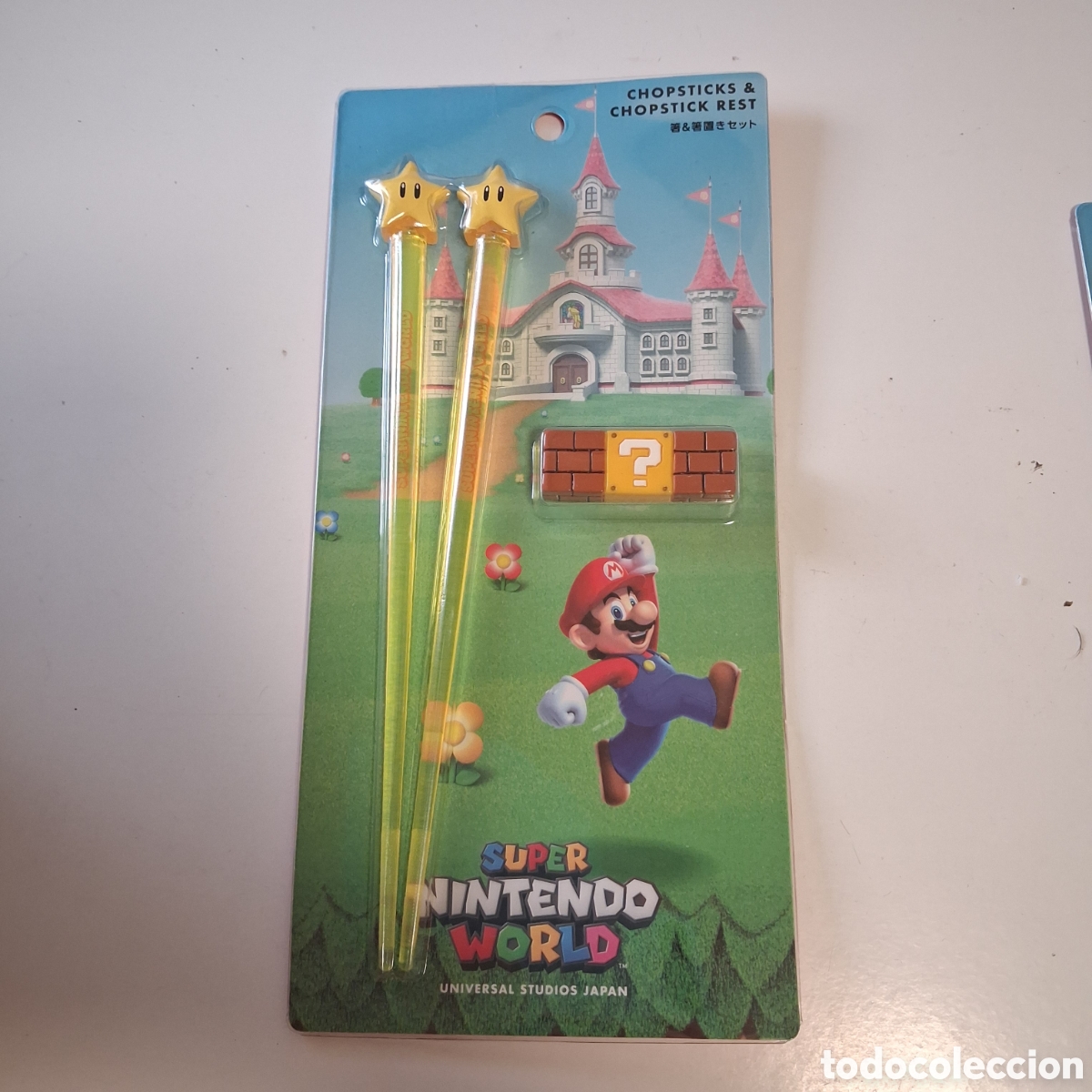 Videojogos e Consolas: SUPER MARIO WORLD Chosticks PALILLOS JAPONESES estrellas nuevo precintado UNIVERSAL STUDIOS JAPAN