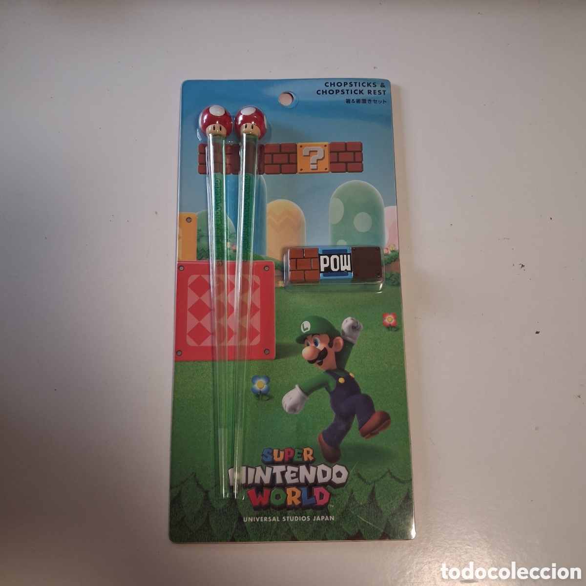 Videojogos e Consolas: SUPER MARIO WORLD Chosticks PALILLOS JAPONESES setas nuevo precintado UNIVERSAL STUDIOS JAPAN