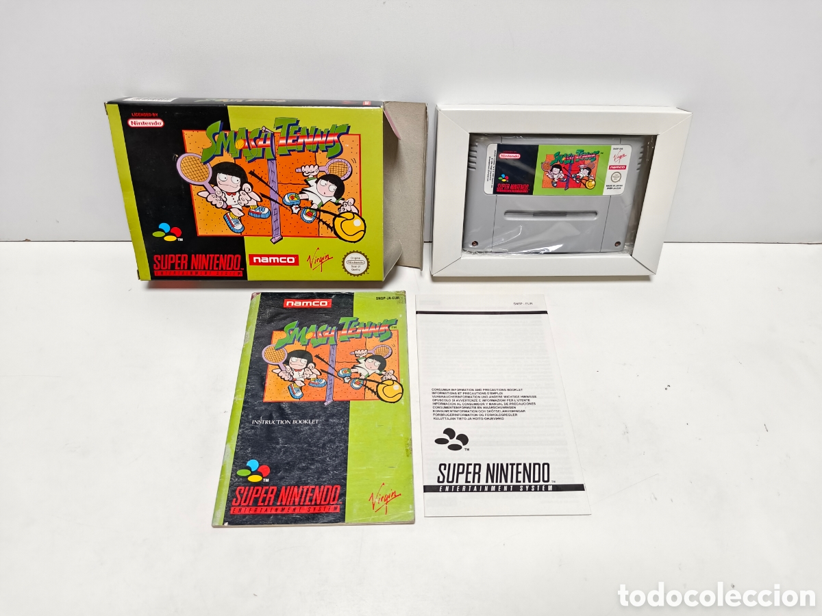 Videojuegos y consolas: Smash Tennis super nintendo SNES