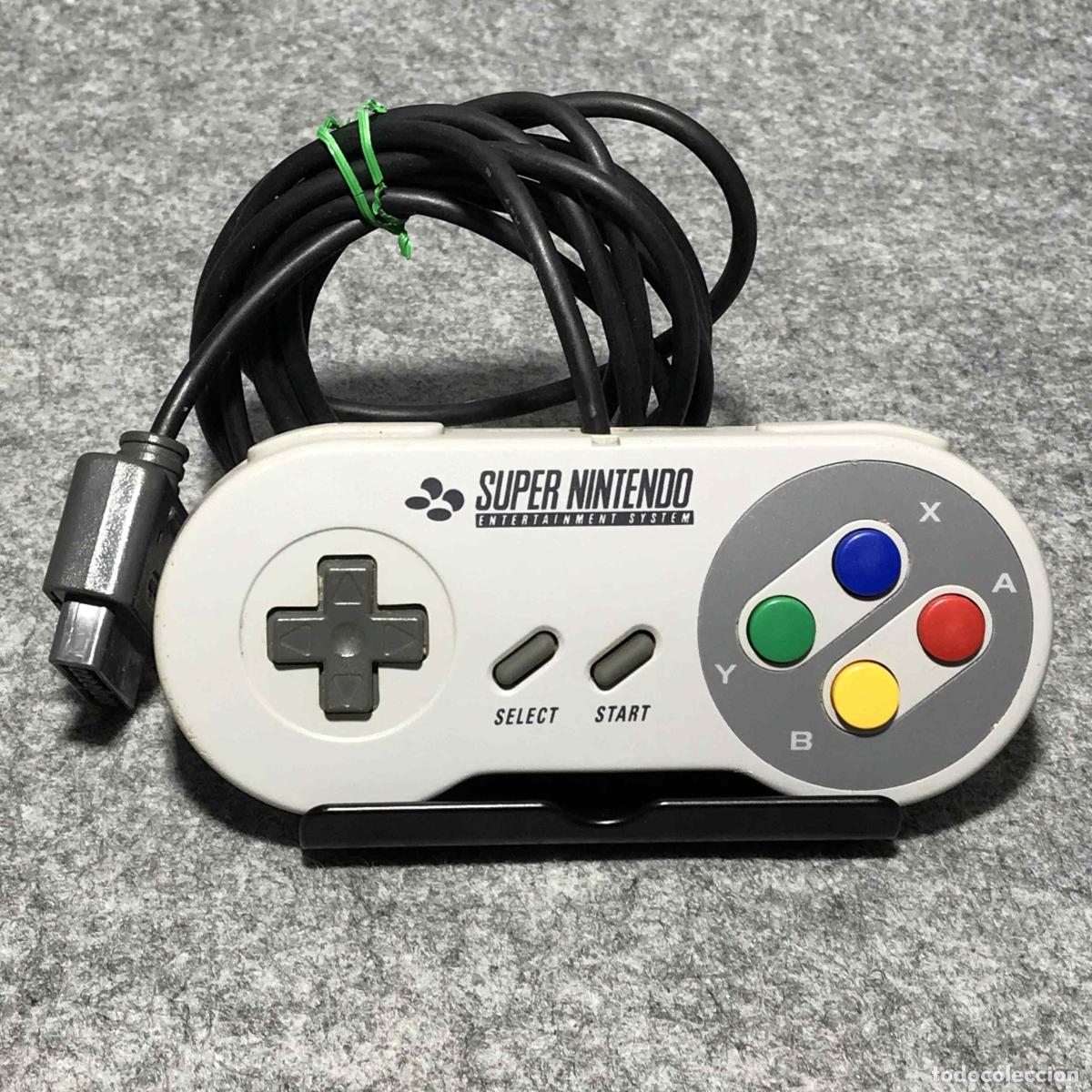 Videojuegos y consolas: SNES CONTROLLER OFICIAL SUPER NINTENDO