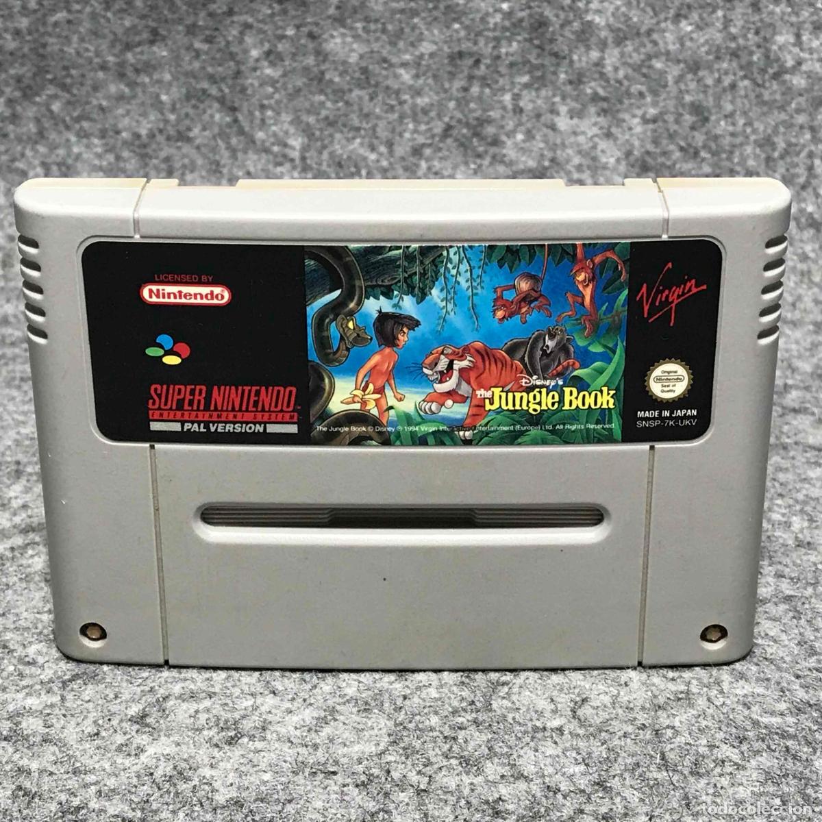 Videojuegos y consolas: DISNEY THE JUNGLE BOOK SUPER NINTENDO SNES