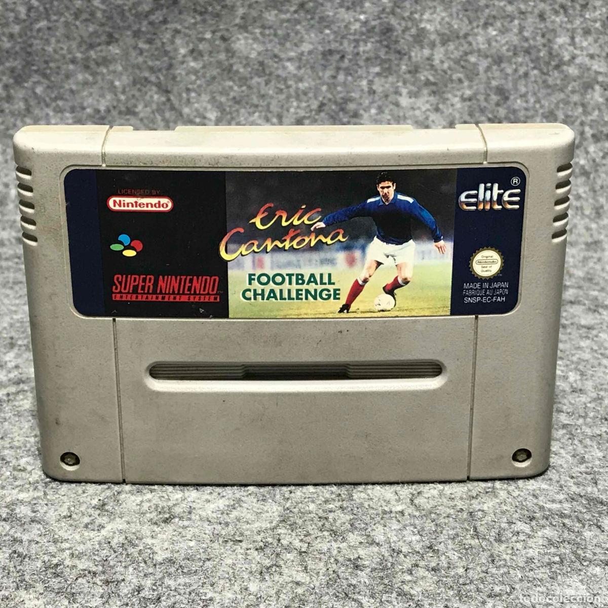 Videojuegos y consolas: ERIC CANTONA FOOTBALL CHALLENGE SUPER NINTENDO SNES
