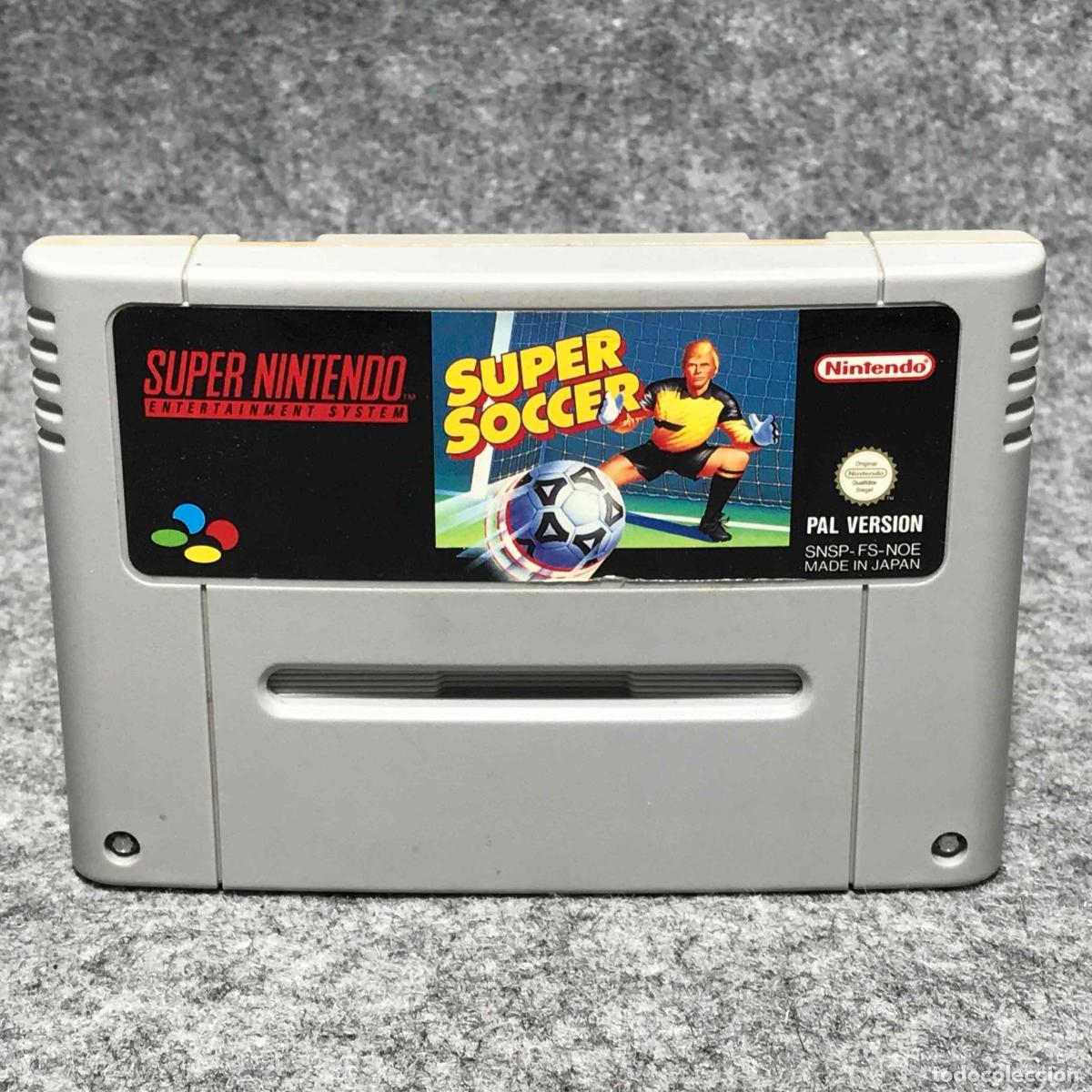 Videojuegos y consolas: SUPER SOCCER SUPER NINTENDO SNES