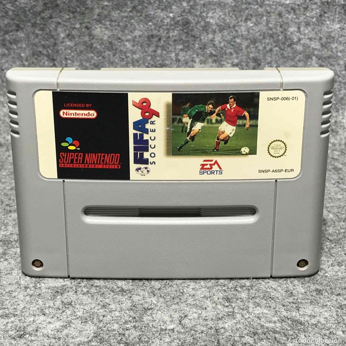 Videojuegos y consolas: FIFA SOCCER 96 SUPER NINTENDO SNES