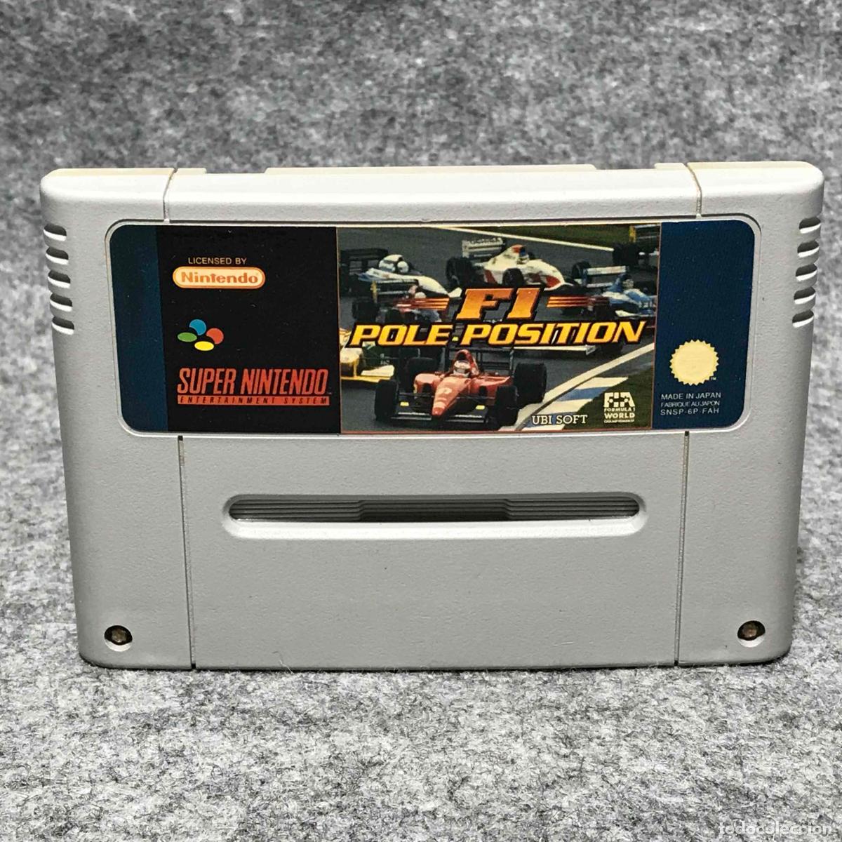 Videojuegos y consolas: F1 POLE POSITION SUPER NINTENDO SNES