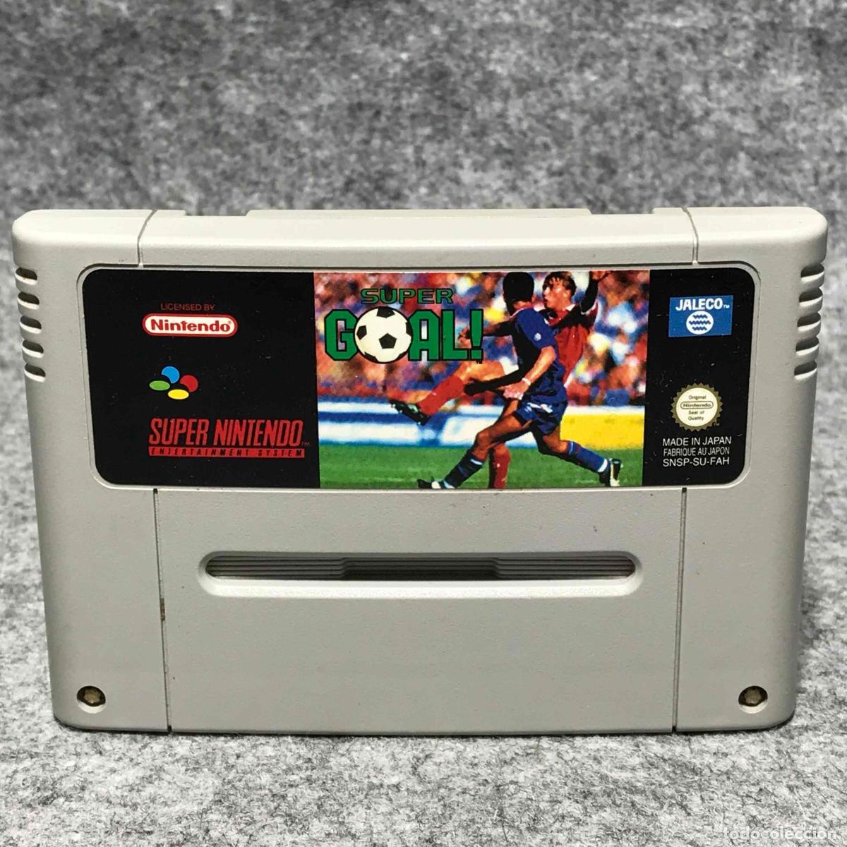 Videojuegos y consolas: SUPER GOAL SUPER NINTENDO SNES