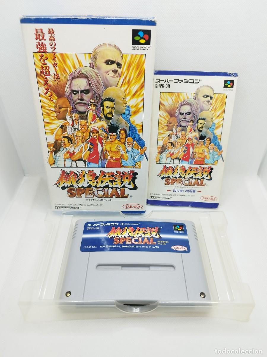 Videojuegos y consolas: Fatal Fury Special COMPLETO Super Famicom NTSC-J