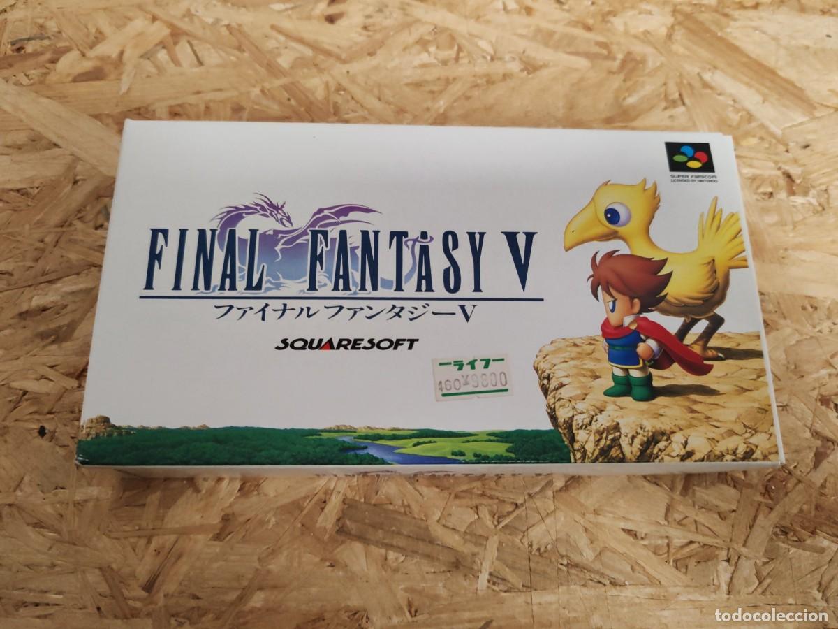 Videojuegos y consolas: Final Fantasy V Super Famicom Jap&oacute;n