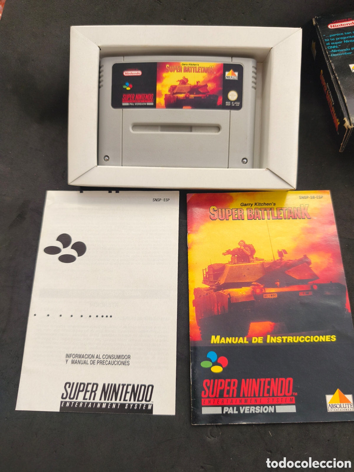 Videojuegos y consolas: Super Nintendo Super battletank - Foto 3