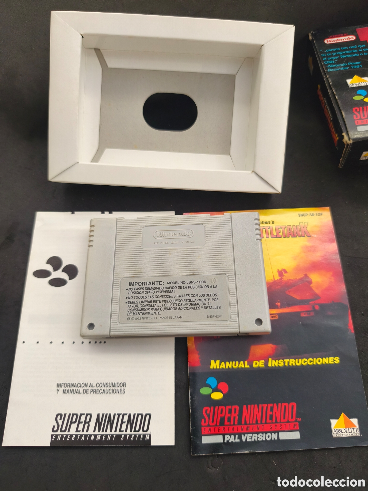 Videojuegos y consolas: Super Nintendo Super battletank - Foto 4