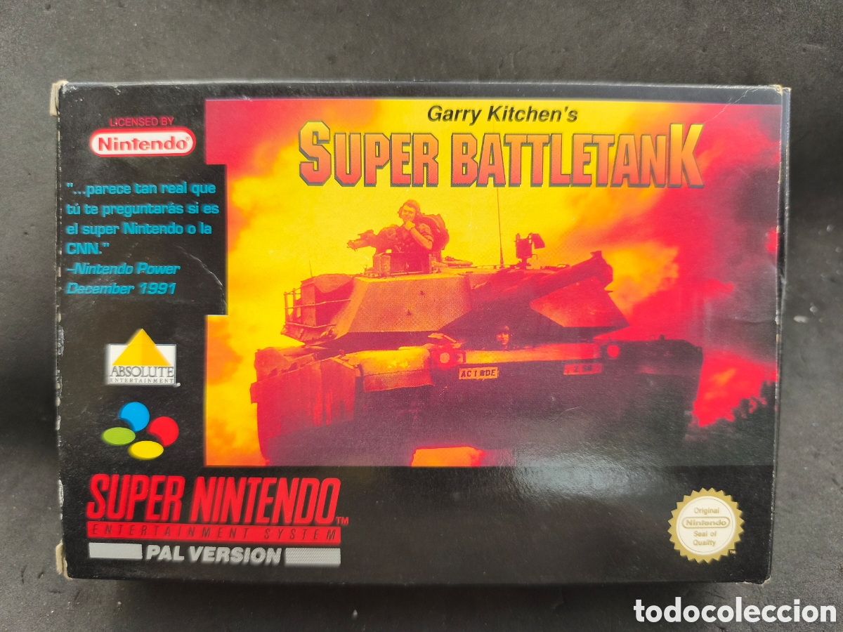 Videojuegos y consolas: Super Nintendo Super battletank