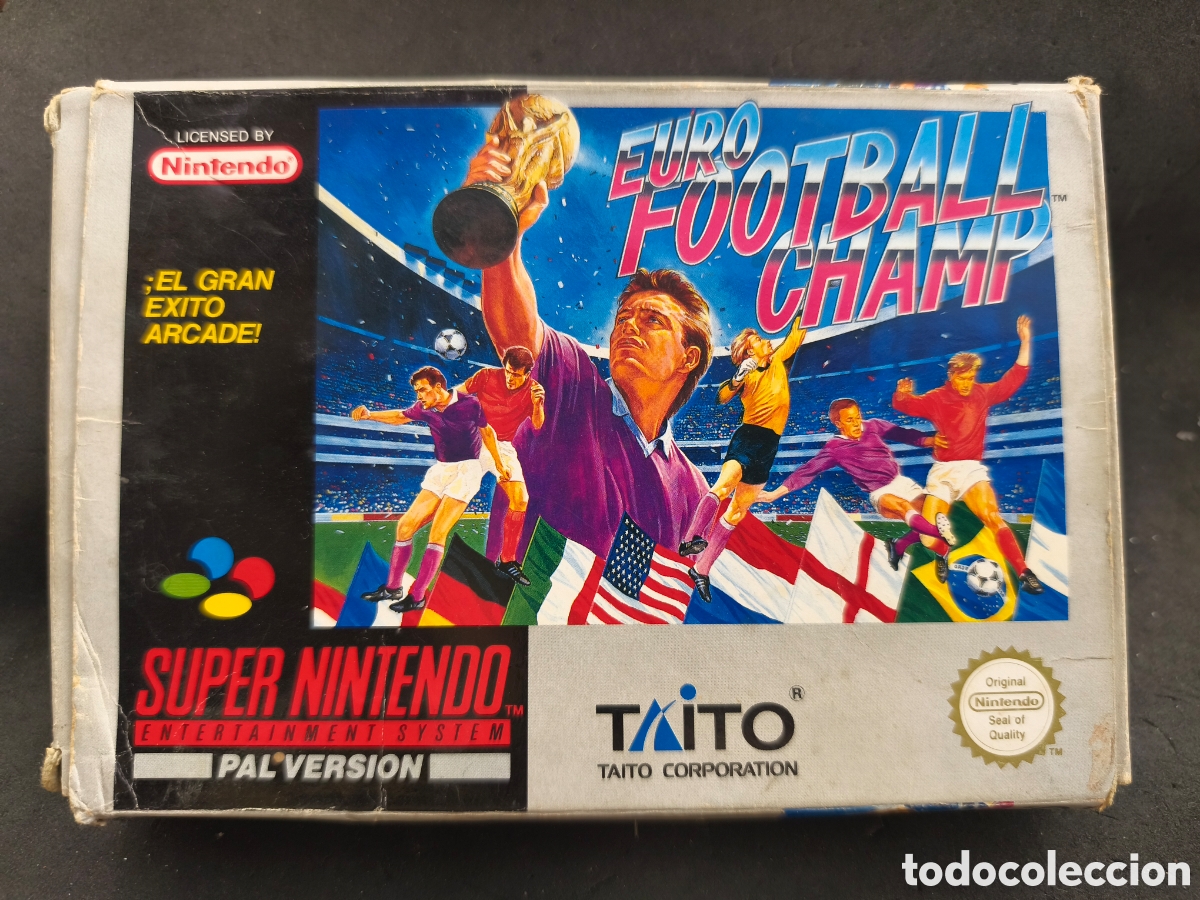 Videojuegos y consolas: Super Nintendo euro football champ