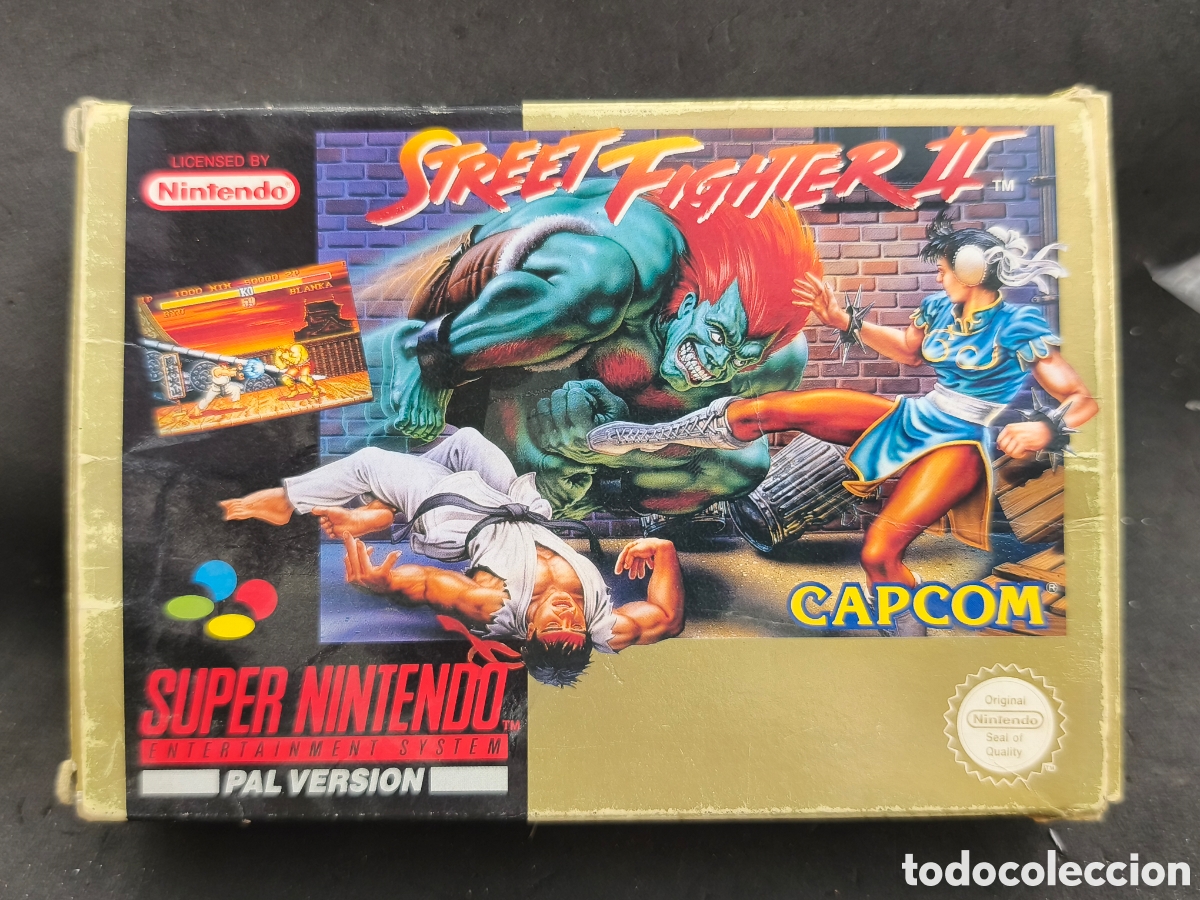 Videojuegos y consolas: Super Nintendo street Fighter II