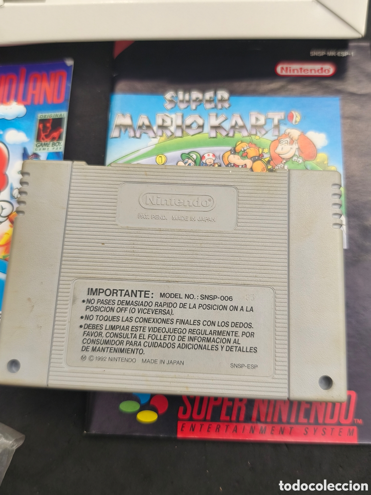 Videojuegos y consolas: Super Nintendo Super Mario Kart - Foto 8