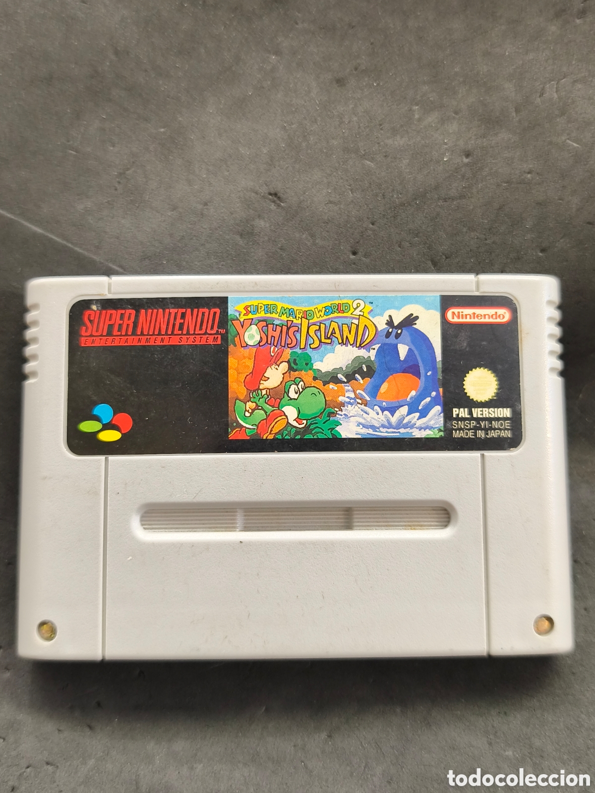 Videojuegos y consolas: Super Nintendo Yoshi's Island, solo cartucho