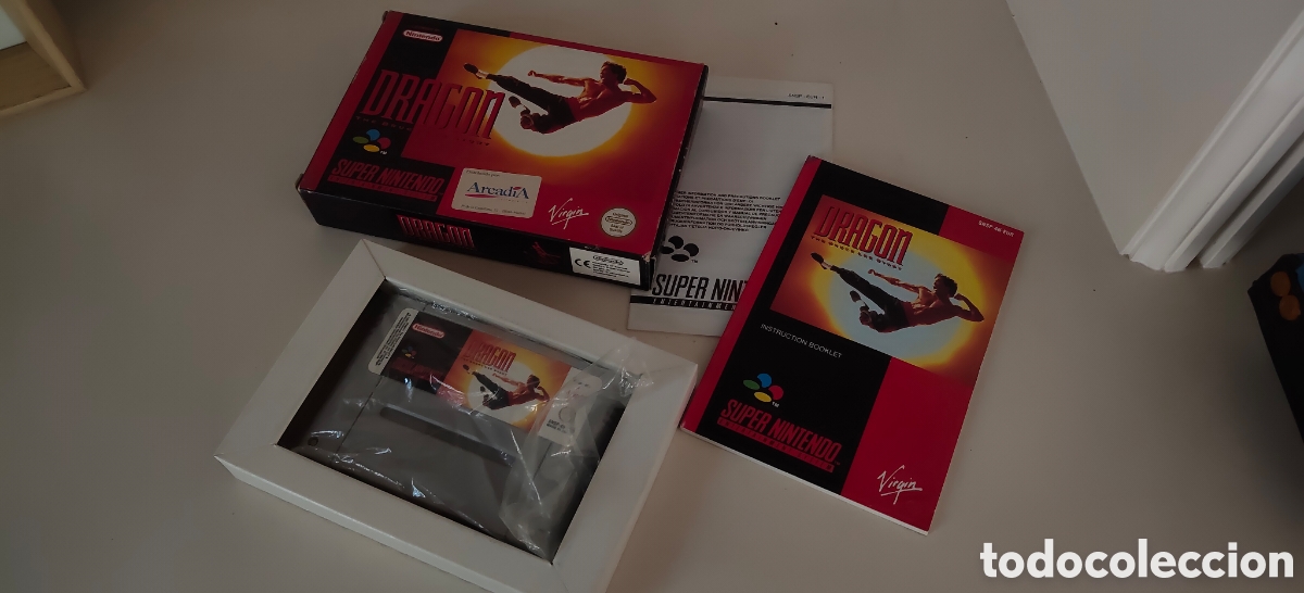 Videojuegos y consolas: Dragon The Bruce Lee story super Nintendo