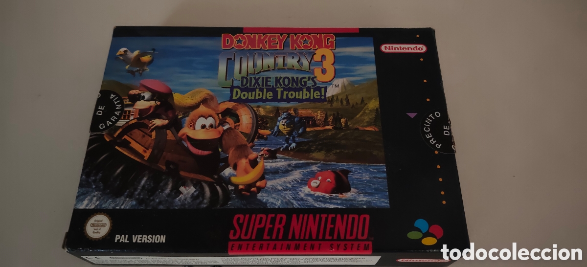 Videojuegos y consolas: Donkey Kong Country 3 super Nintendo