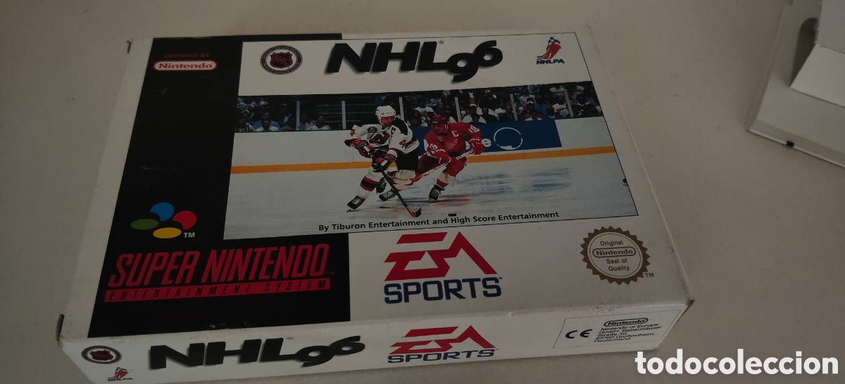 Videojuegos y consolas: NHL 96 Super Nintendo - Foto 1