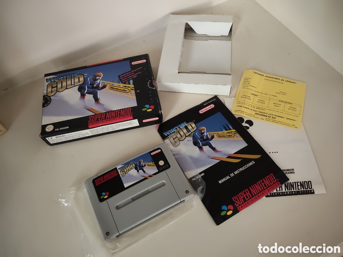 Videojuegos y consolas: Winter gold Super Nintendo - Foto 2