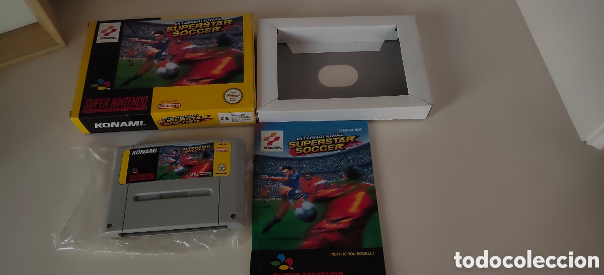 Videojuegos y consolas: International Superstar Soccer S&uacute;per Nintendo