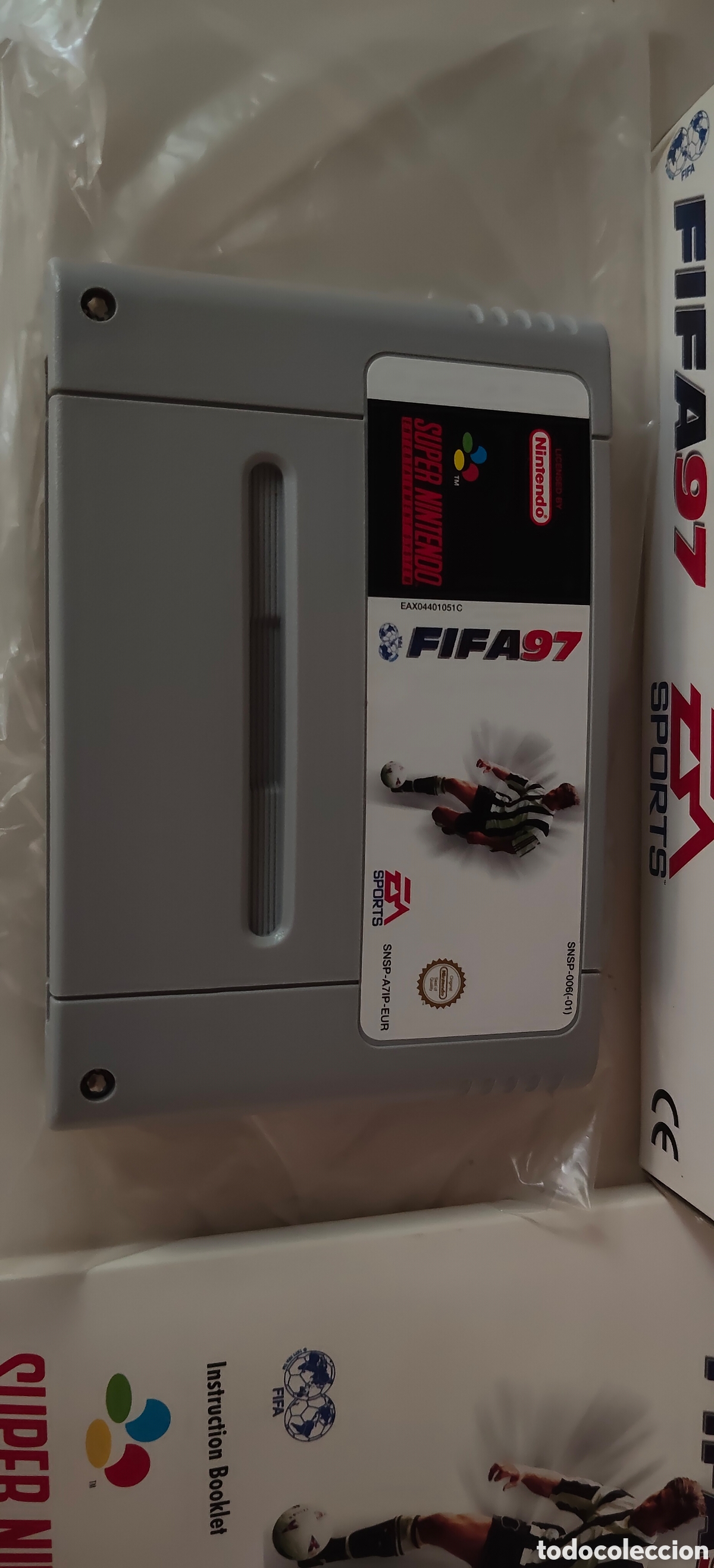 Videojuegos y consolas: Fifa 97 super Nintendo - Foto 3
