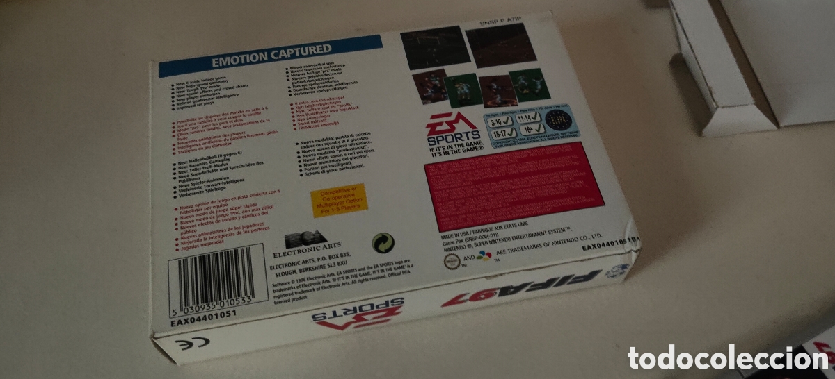 Videojuegos y consolas: Fifa 97 super Nintendo - Foto 4