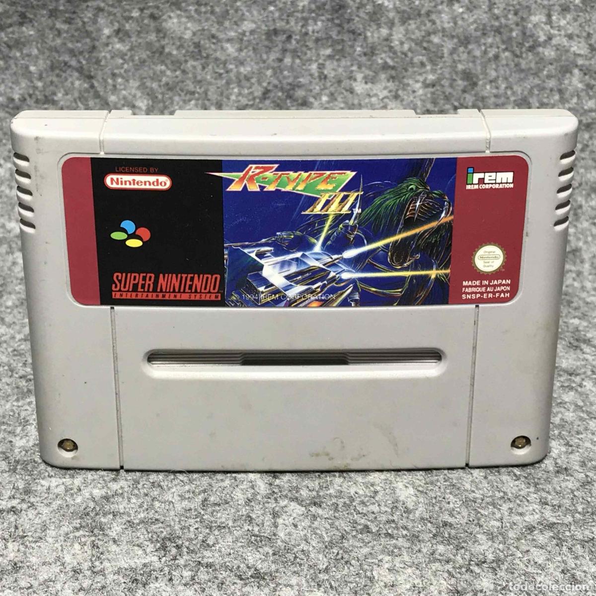 Videojuegos y consolas: R TYPE III SUPER NINTENDO SNES
