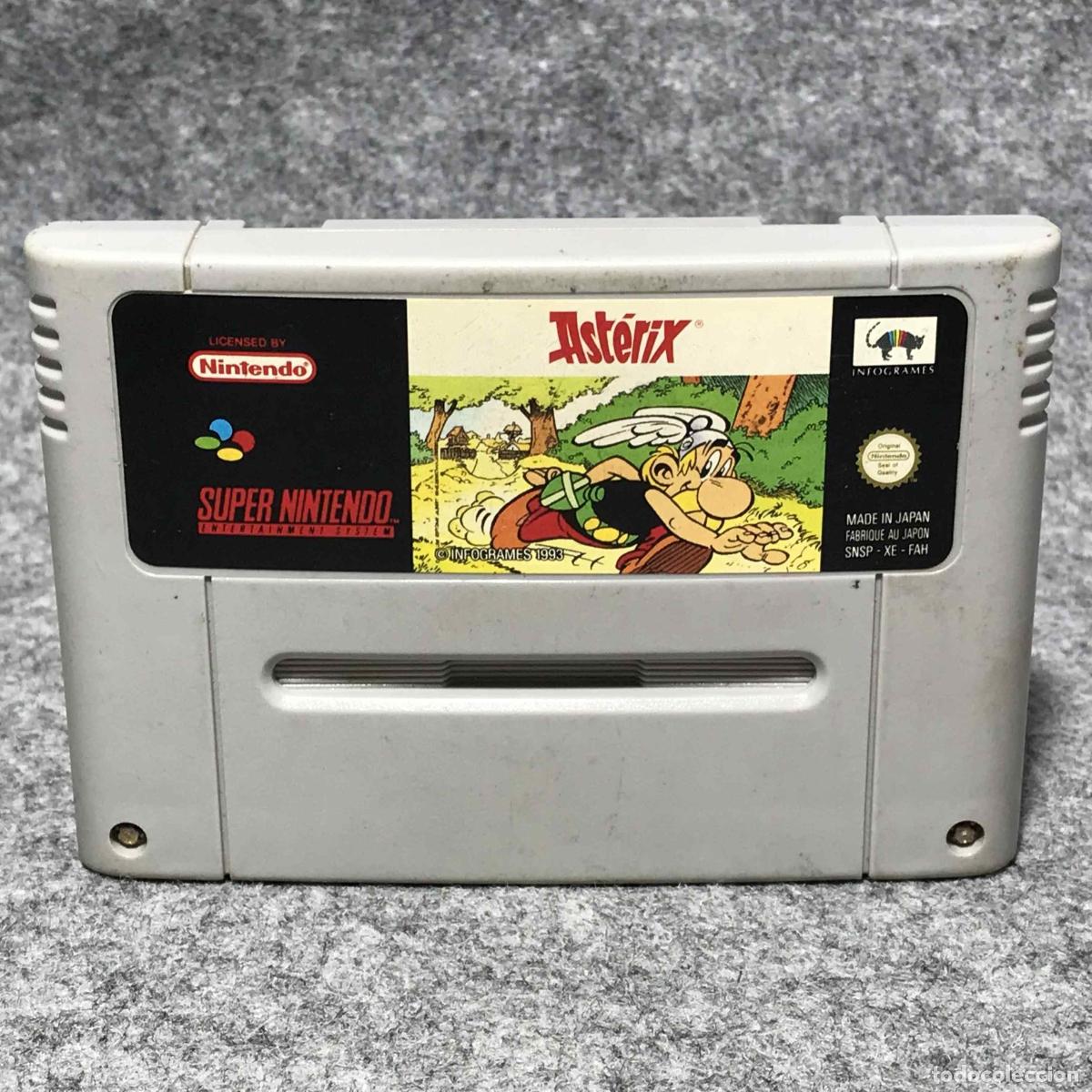 Videojuegos y consolas: ASTERIX SUPER NINTENDO SNES